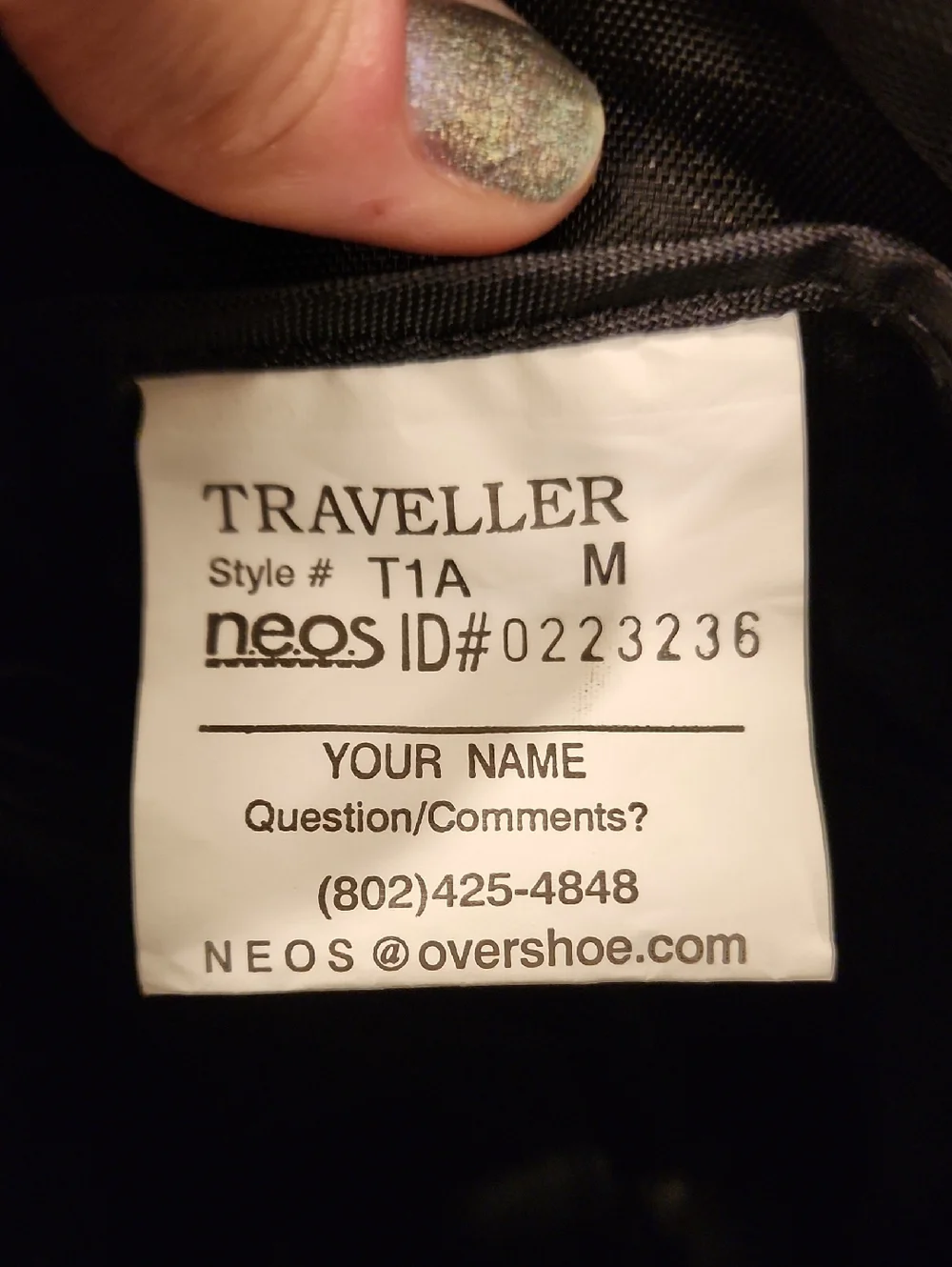 Vintage N.E.O.S. Deadstock Overboot Overshoe Hunting Fishing Hiking Adult Medium